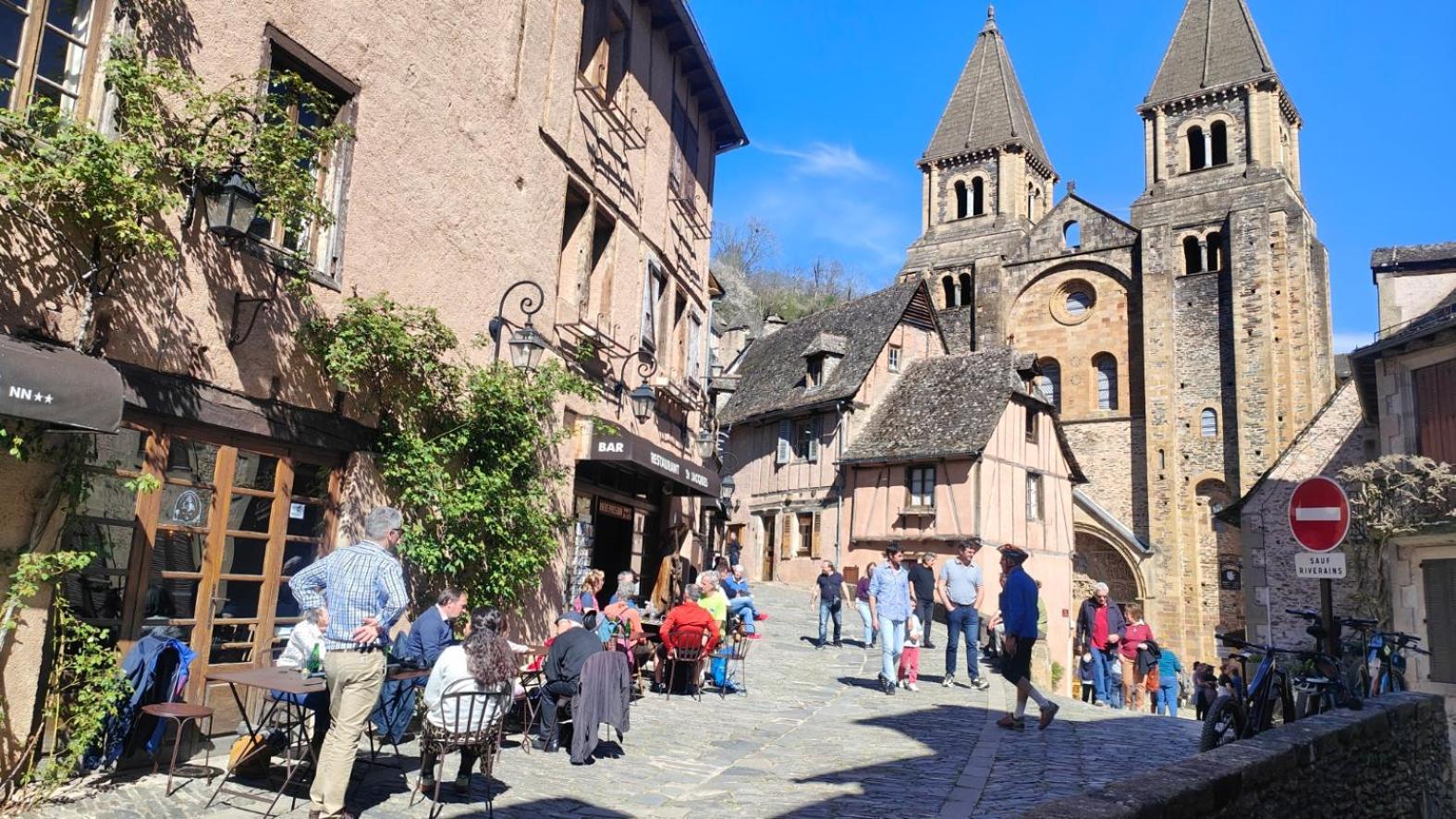 Auberge Saint Jacques Conques Buitenkant foto